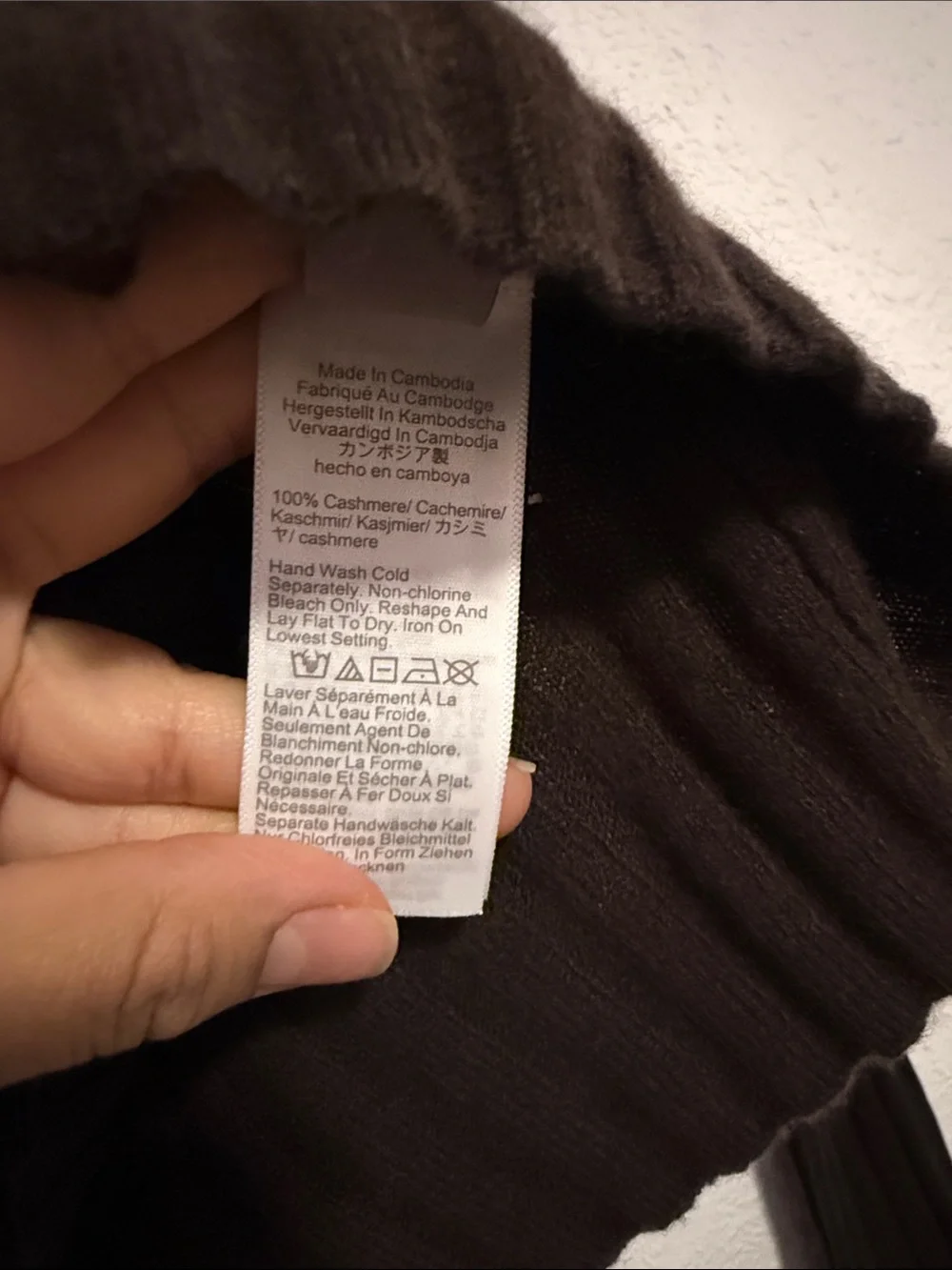 J.Crew Wide-Rib Cashmere Cardigan